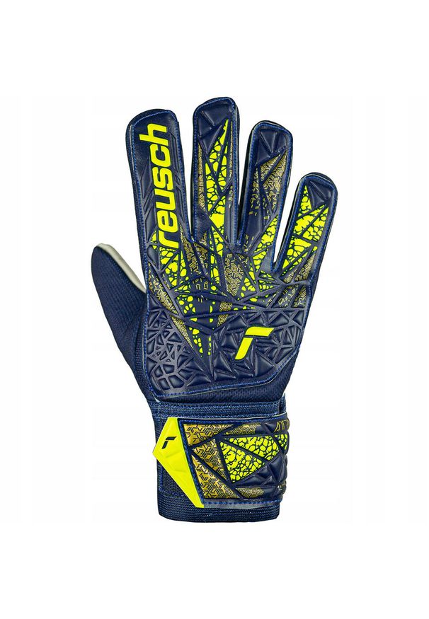 Reusch - Rękawice bramkarskie REUSCH Attrakt Starter Solid. Kolor: wielokolorowy. Sport: piłka nożna