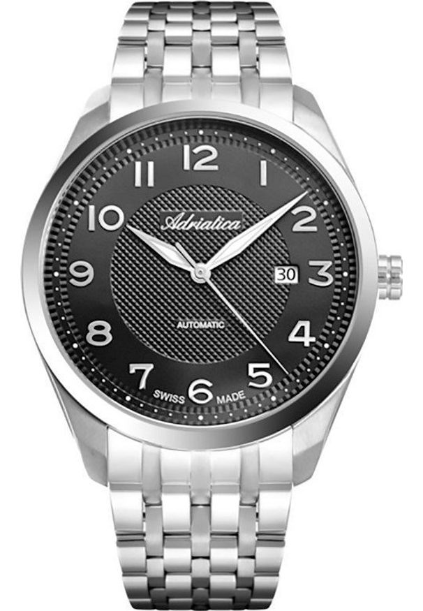 Zegarek Adriatica Zegarek męski Adriatica A8309.5126A srebrny. Kolor: srebrny