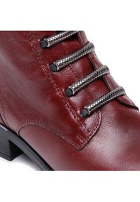 Lasocki Trzewiki WI23-KANAN-06 Bordowy. Kolor: czerwony. Materiał: skóra #4