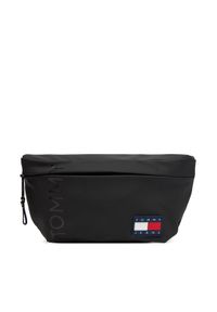 Tommy Jeans Saszetka nerka Tjm Daily + Bumbag AM0AM13273 Czarny. Kolor: czarny. Materiał: skóra