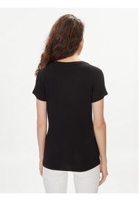 Liu Jo T-Shirt VA4154 JS360 Czarny Regular Fit. Kolor: czarny. Materiał: wiskoza #5