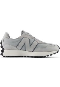 Buty unisex New Balance U327SWA – szare. Okazja: na co dzień. Kolor: szary. Materiał: materiał, skóra, guma. Szerokość cholewki: normalna
