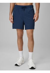4f - 4F Spodenki plażowe boardshorty męskie - granatowe XXL. Kolor: niebieski. Materiał: materiał #2