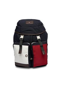 TOMMY HILFIGER - Tommy Hilfiger Plecak Th Casual Flag Backpack AM0AM14143 Granatowy. Kolor: niebieski. Materiał: materiał. Styl: casual #6