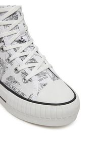 Karl Lagerfeld - KARL LAGERFELD Trampki KL60455 Biały. Kolor: biały. Materiał: materiał #4