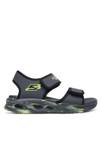 skechers - Sandały Skechers. Kolor: szary #1