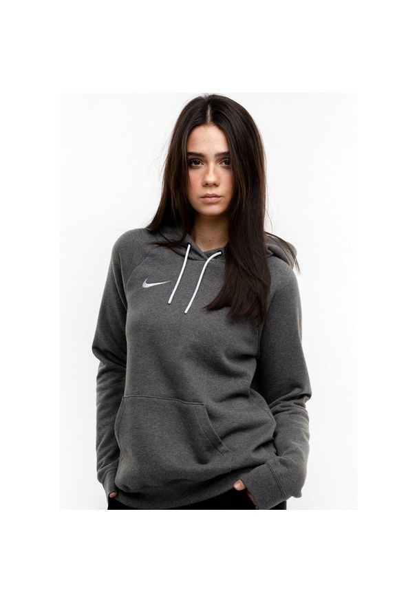 Bluza fitness damska Nike WMNS Park 20 Fleece. Kolor: szary, wielokolorowy, biały. Materiał: poliester, bawełna. Sport: fitness