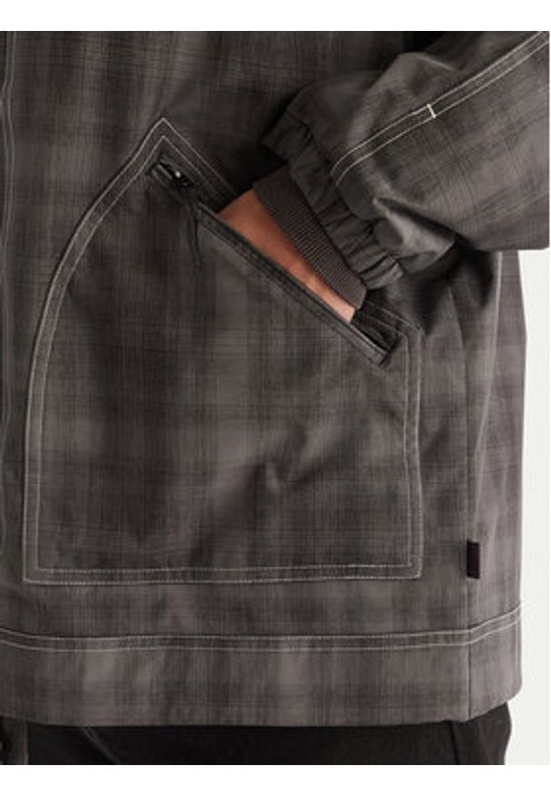 Quiksilver Kurtka przejściowa EQYTJ03489 Szary Regular Fit. Kolor: szary. Materiał: syntetyk