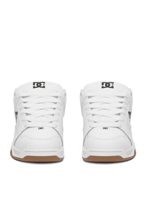 DC Shoes Sneakersy EO-DC COILER DC03011101 Biały. Kolor: biały. Materiał: skóra