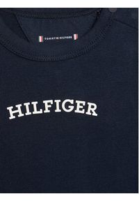 TOMMY HILFIGER - Tommy Hilfiger Body dziecięce Monotype KN0KN01675 Granatowy Regular Fit. Kolor: niebieski. Materiał: bawełna