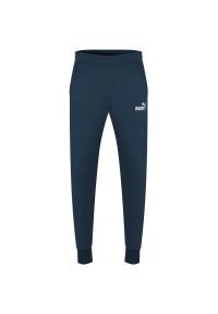 Spodnie Puma Ess 2 Col Logo Pants Tr Cl, Mężczyźni. Kolor: niebieski. Materiał: bawełna, materiał #1