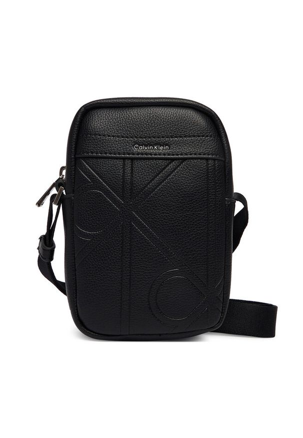 Saszetka Calvin Klein. Kolor: czarny