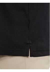 Calvin Klein Polo Smooth Cotton Welt Zip Polo K10K112754 Czarny Regular Fit. Typ kołnierza: polo. Kolor: czarny. Materiał: bawełna #4