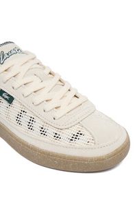 Lacoste Sneakersy Baseshot Lite 51SFA0090 Beżowy jasny. Kolor: beżowy. Materiał: materiał #5