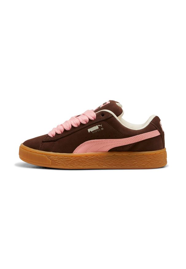 Trenerzy damscy Puma Suede XL. Kolor: brązowy. Model: Puma Suede