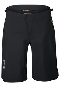 Spodenki rowerowe damskie POC Essential Enduro Shorts. Kolor: wielokolorowy, czarny, zielony