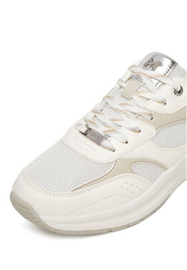 MEXX Sneakersy MI001014151W Biały. Kolor: biały. Materiał: skóra