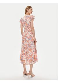 GAP - Gap Sukienka letnia 862390-01 Pomarańczowy Regular Fit. Kolor: pomarańczowy. Materiał: bawełna, wiskoza. Sezon: lato