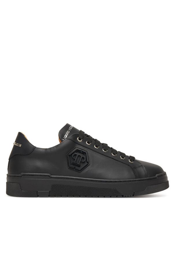 Philipp Plein - PHILIPP PLEIN Sneakersy PAES USC0722 PLE005N020 Czarny. Kolor: czarny. Materiał: skóra