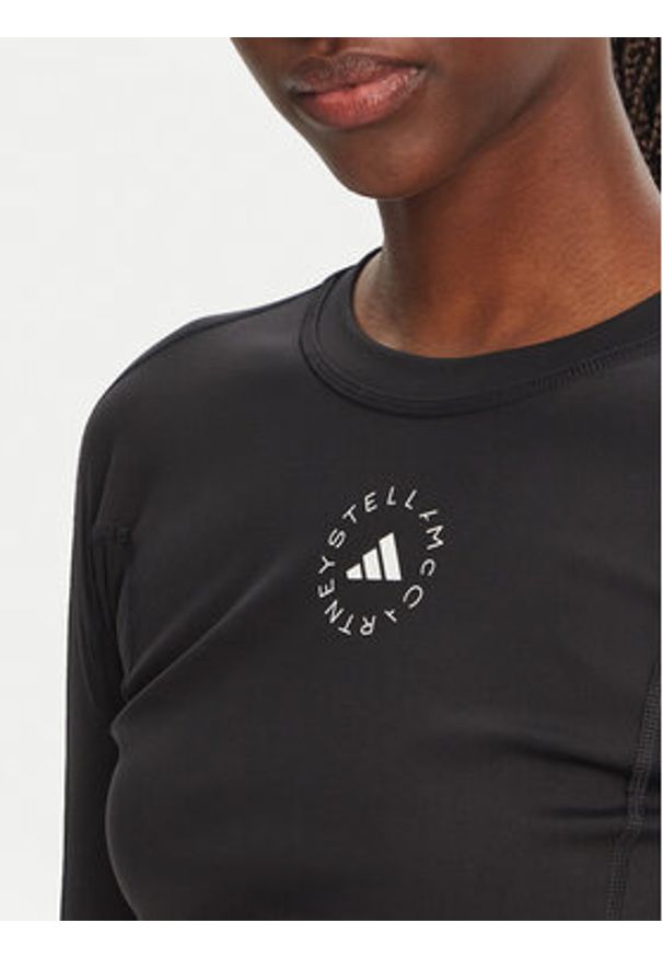 Adidas by Stella McCartney - adidas by Stella McCartney Koszulka techniczna Stella McCartney TrueStrength IW3859 Czarny Slim Fit. Kolor: czarny. Materiał: syntetyk