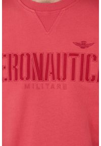 Aeronautica Militare - AERONAUTICA MILITARE Różowa bluza. Typ kołnierza: bez kaptura. Kolor: różowy #4