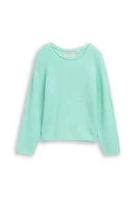 bonprix - Cienki sweter marki Tom Tailor. Kolor: niebieski. Materiał: materiał #1