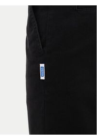 Hugo - HUGO Szorty materiałowe Dante242 50510605 Czarny Regular Fit. Kolor: czarny. Materiał: bawełna