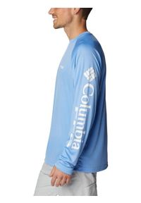 columbia - Koszulka sportowa z długim rękawem Terminal Tackle LS Shirt. Kolor: niebieski. Długość rękawa: długi rękaw. Długość: długie. Sezon: lato