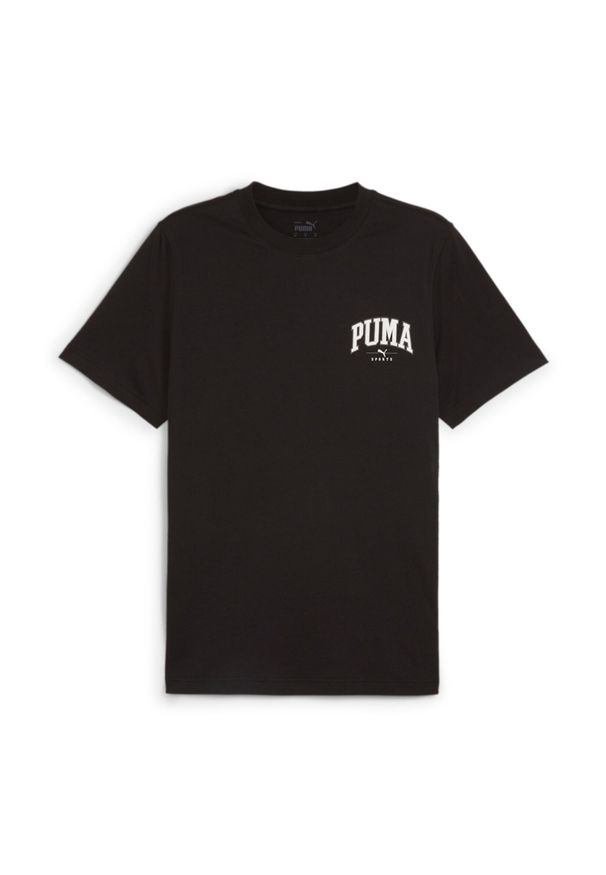 Koszulka sportowa męska Puma Squad Tee. Kolor: czarny. Długość rękawa: krótki rękaw. Długość: krótkie