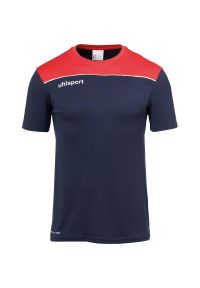 UHLSPORT - Koszulka Uhlsport Offense 23 Poly. Kolor: czerwony, wielokolorowy, niebieski. Materiał: jersey. Sport: piłka nożna, fitness