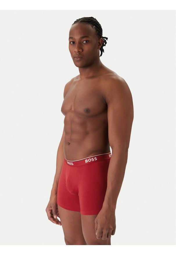 BOSS Komplet bokserek 50475282 Kolorowy. Materiał: bawełna. Wzór: kolorowy