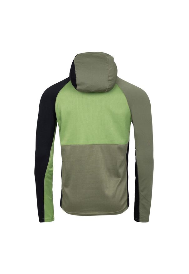 DARE 2B - Męska Warstwa Środkowa Assimilate II Core Stretch Midlayer. Kolor: czarny, wielokolorowy, zielony. Sport: turystyka piesza