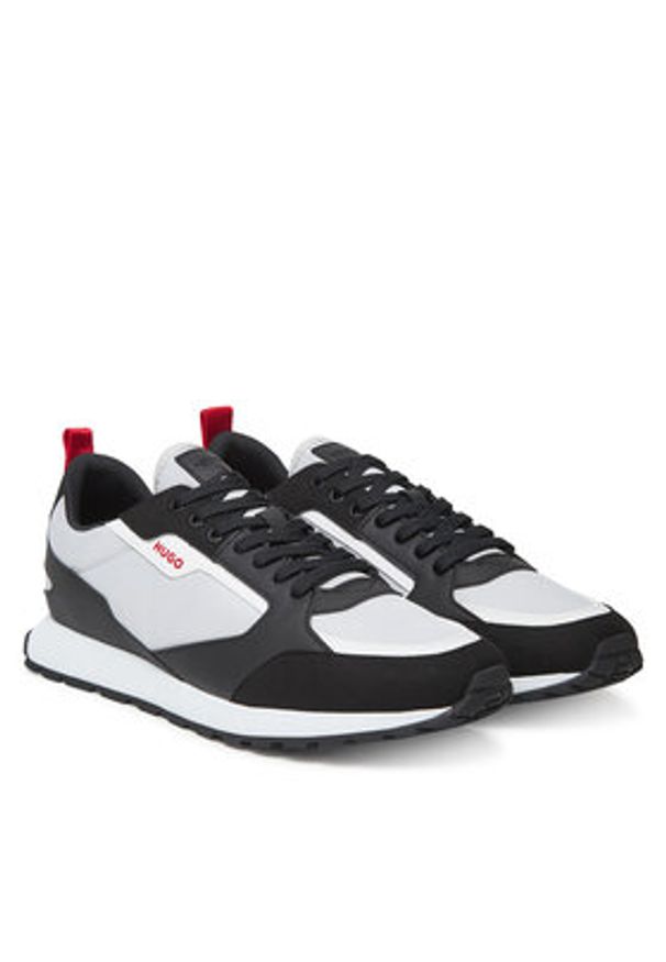 Hugo - HUGO Sneakersy Icelin 50536568 Szary. Kolor: szary. Materiał: materiał