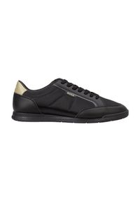 BOSS Sneakersy Nitan 50552879 Czarny. Kolor: czarny. Materiał: materiał