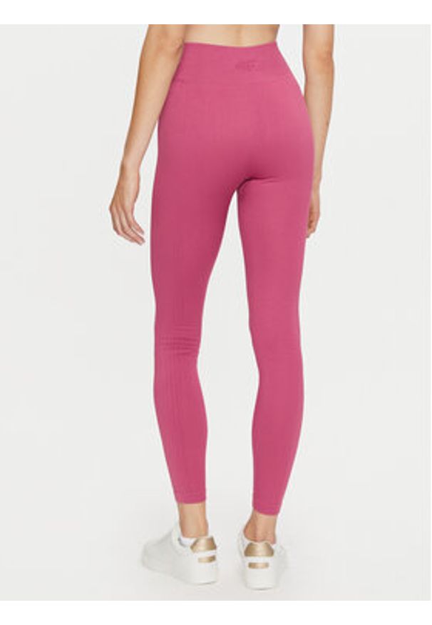 4f - 4F Legginsy 4FWAW24TFTIF278 Różowy Slim Fit. Kolor: różowy. Materiał: syntetyk