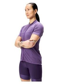 ENDURA - Koszulka rowerowa damska Endura Loop Zipped. Kolor: fioletowy. Sport: kolarstwo #2