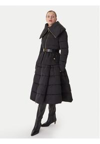 Elisabetta Franchi Płaszcz zimowy PI-86Z-56E2-V790 Czarny Regular Fit. Kolor: czarny. Materiał: syntetyk. Sezon: zima #6