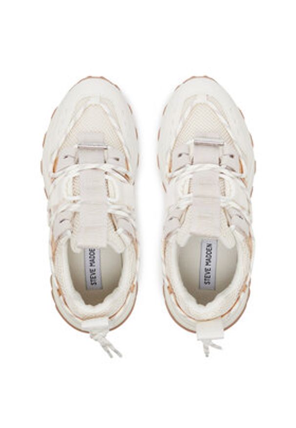 Steve Madden Sneakersy Tazmania SM11002419 Écru. Materiał: materiał