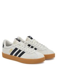 Adidas - adidas Sneakersy VL Court 3.0 JR2222 Beżowy. Kolor: beżowy. Materiał: zamsz, skóra #6