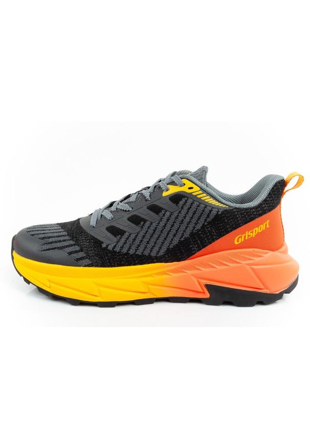 Buty sportowe do biegania męskie Grisport. Kolor: szary, wielokolorowy, pomarańczowy. Sport: fitness