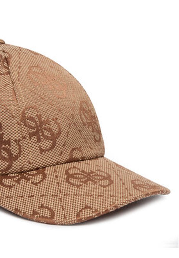 Guess Czapka z daszkiem AW5503 POL01 Beżowy ciemny. Kolor: beżowy. Materiał: poliester