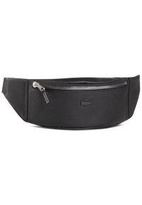 Lacoste Saszetka nerka Waistbag NH2816CE Czarny. Kolor: czarny. Materiał: skóra