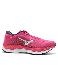 Mizuno - Buty do biegania WAVE SKY 5. Kolor: różowy. Model: Mizuno Wave. Sport: bieganie