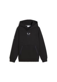 Puma - Młodzieżowa bluza z kapturem BMW M Motorsport Kids Essentials PUMA Black. Typ kołnierza: kaptur. Kolor: czarny. Sport: bieganie