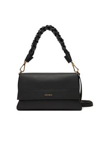 Coccinelle Torba BOHEME GRANA DOUBLE Czarny. Kolor: czarny. Materiał: skórzane #2