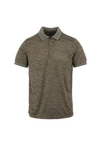 Polo Regatta Remex II. Typ kołnierza: polo. Kolor: brązowy. Styl: sportowy #1