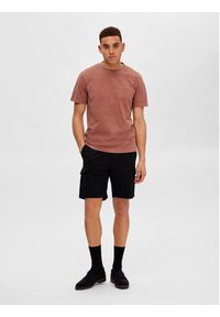 Selected Homme T-Shirt 16089505 Czerwony Regular Fit. Kolor: czerwony #7