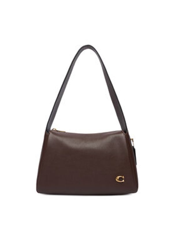 Coach Torebka Lola CCC45 Brązowy. Kolor: brązowy. Materiał: skórzane