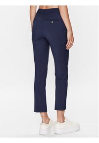 Weekend Max Mara Spodnie materiałowe Canon 2351361739 Granatowy Regular Fit. Kolor: niebieski. Materiał: wełna, materiał #2