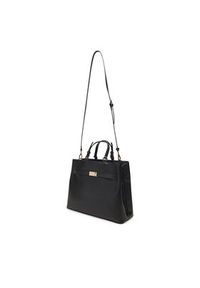 TOMMY HILFIGER - Tommy Hilfiger Torebka Heritage Satchel AW0AW17211 Czarny. Kolor: czarny. Materiał: skórzane #3